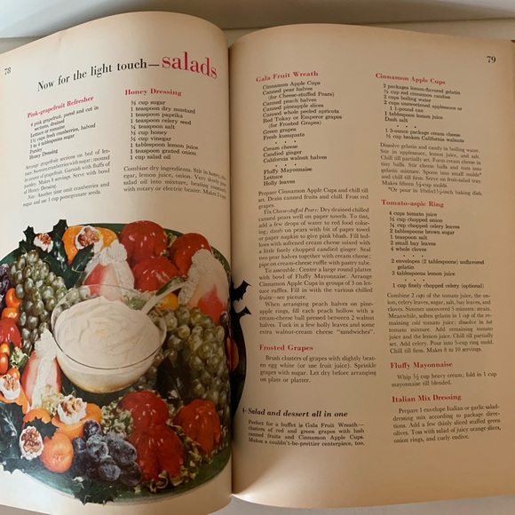 Better Homes and Gardens "Holiday Cook Book" Special Occasions Vintage 1950s - Picture 11 of 14